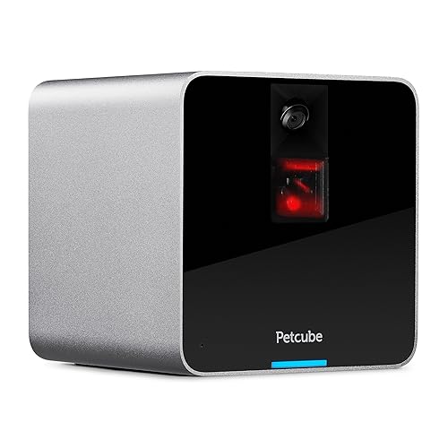 Petcube Camera | 720p Video, 2-Way Audio, and Built-in Laser Toy