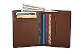 Nappa Leather Slim RFID Blocking Multi Slot Card