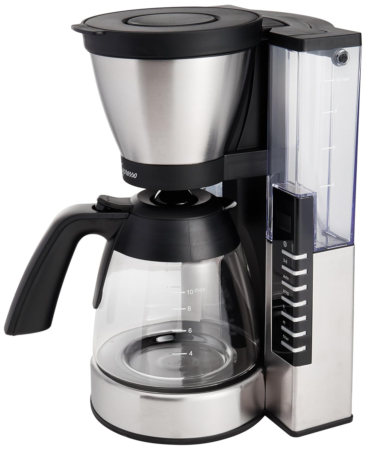 Amazon.com: Capresso 497.05 MG900 10 cup Rapid Brew Coffeemaker, Stainless  Steel: Kitchen & Dining