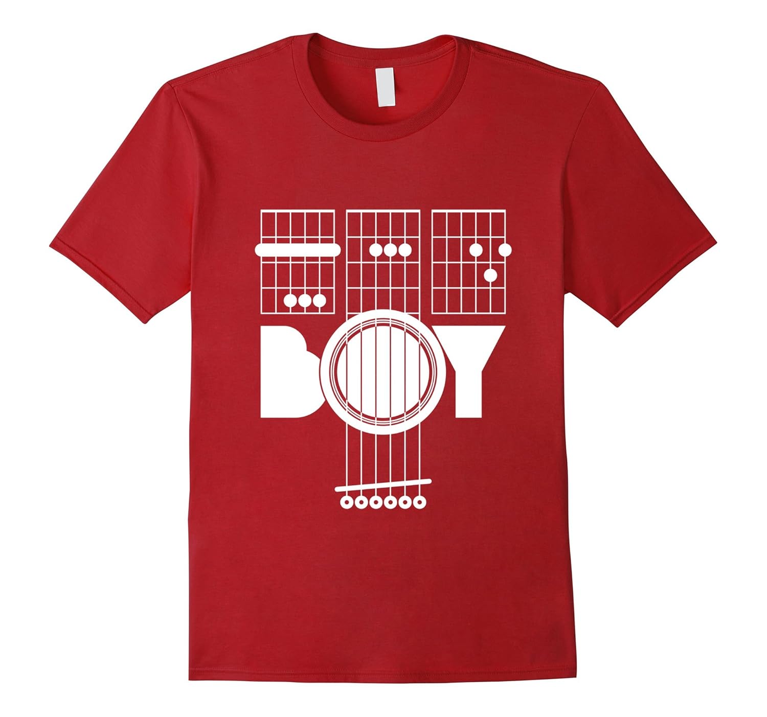 Guitar Chords Guitarist BAD BOY T-Shirt-Rose