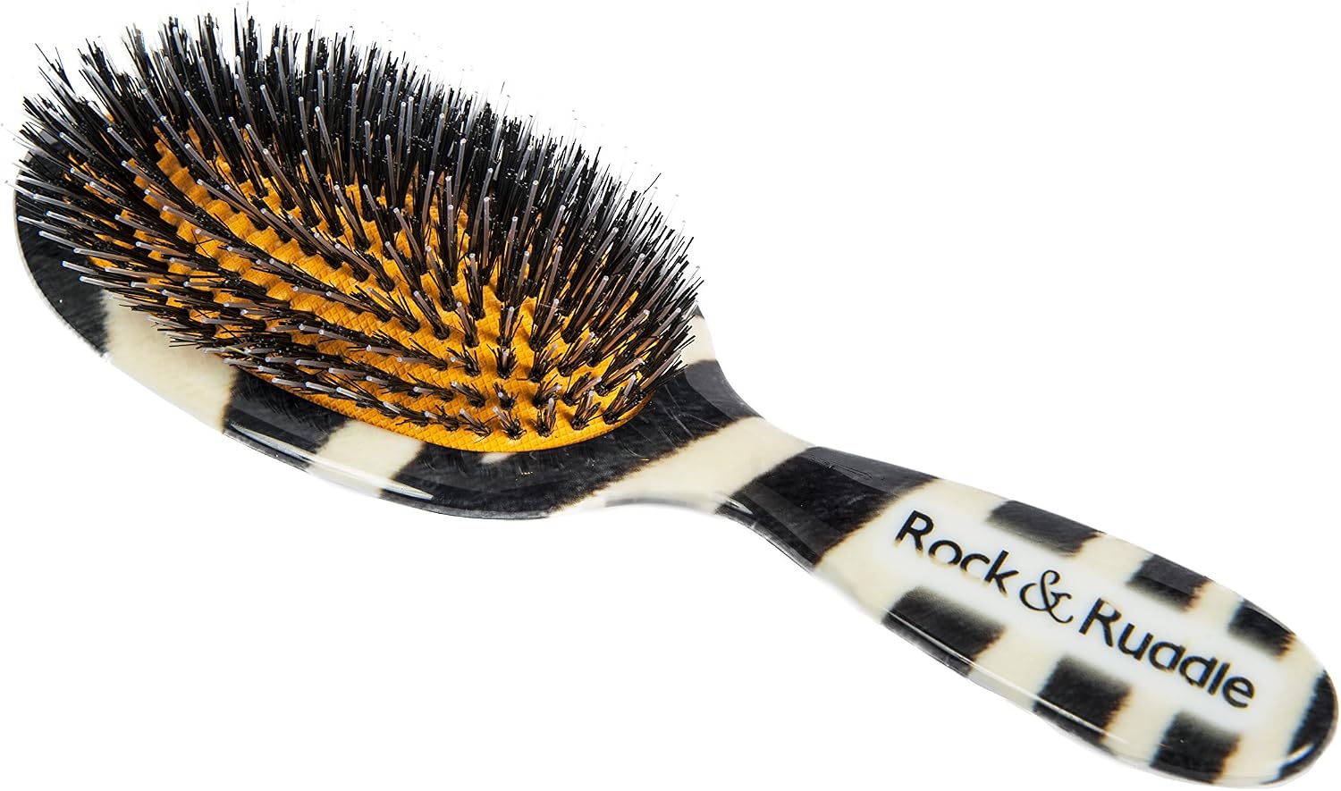 Rock & Ruddle Natural Mixed Boar Bristle Hair Brush for Women and Kids (Large, 21cm) - Image 3