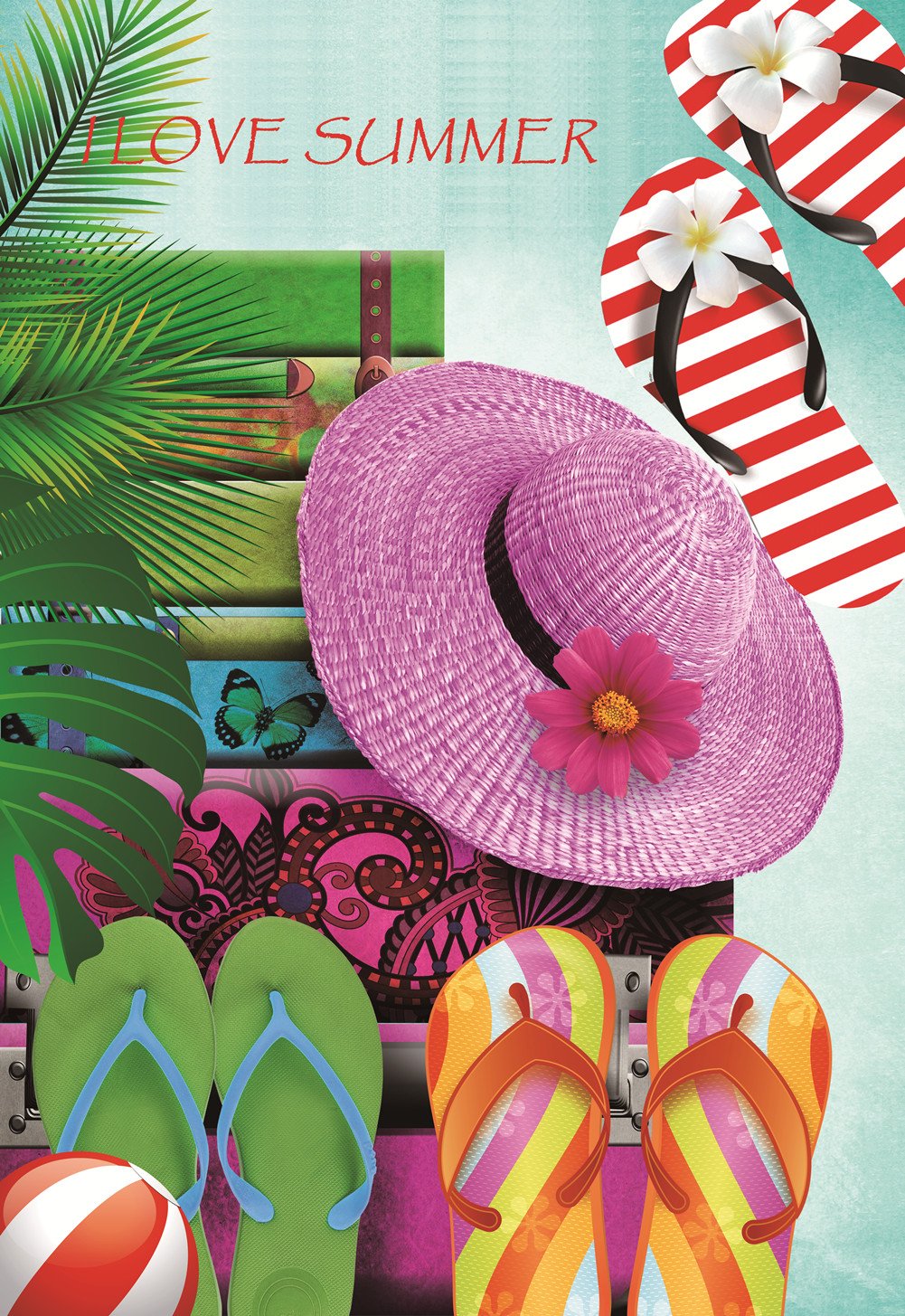 Best S Summer Garden Flag