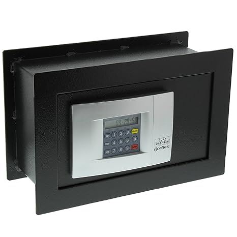 Burg-Wächter PointSafe PW 2 E Wandtresor Elektronisches Zahlenschloss schwarz Außen: 220x340x140mm (HxBxT)