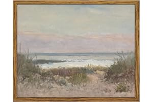 InSimSea Framed Wall Art for Living Room Decor Classical Coastal Scenery Bathroom Pictures Wall Decorations Farmhouse Kitchen Office Bathroom Art Wall Decor 8x10in