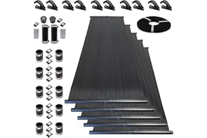 SOLARPOOLSUPPLY Highest Performing Design - DIY Solar Pool Heater Kit - 15-20 Year Life Expectancy (5-4x12 / 2" I.D. Header)