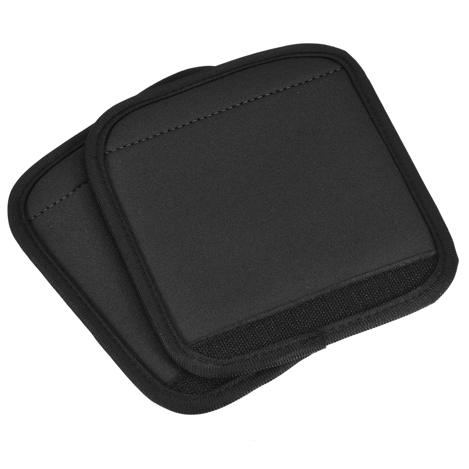 PATIKIL Luggage Handle Grips, 2 Pack Identifier Suitcase Wrap Accessories for Travel Bag Baggage, Black