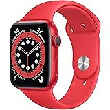 Amazon.com: Apple Watch Series 6 (GPS + Cellular, 40mm) - (Product) RED  Aluminum Case with RED Sport Band (Renewed) : Electronics