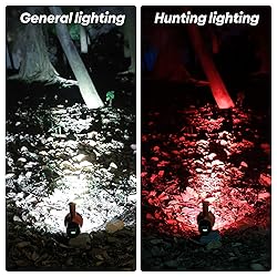 YIERBLUE Rechargeable Spotligh with 1000,000 Lumen