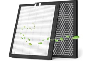 2 pack Vital 100S Replacement Filter Compatible with LEVOIT Vital 100S Air Purifie-r, 3-in-1 H13 Grade True HEPA, High-Effici