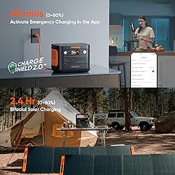 Jackery Solar Generator 1000 v2 with 200W Solar
