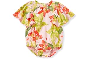 Burt's Bees Baby Romper Jumpsuit, 100% Organic Cotton One-Piece Outfit Coverall