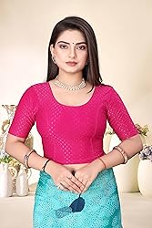 SEEANS Stretchable Cotton Fabric Readymade Blouse