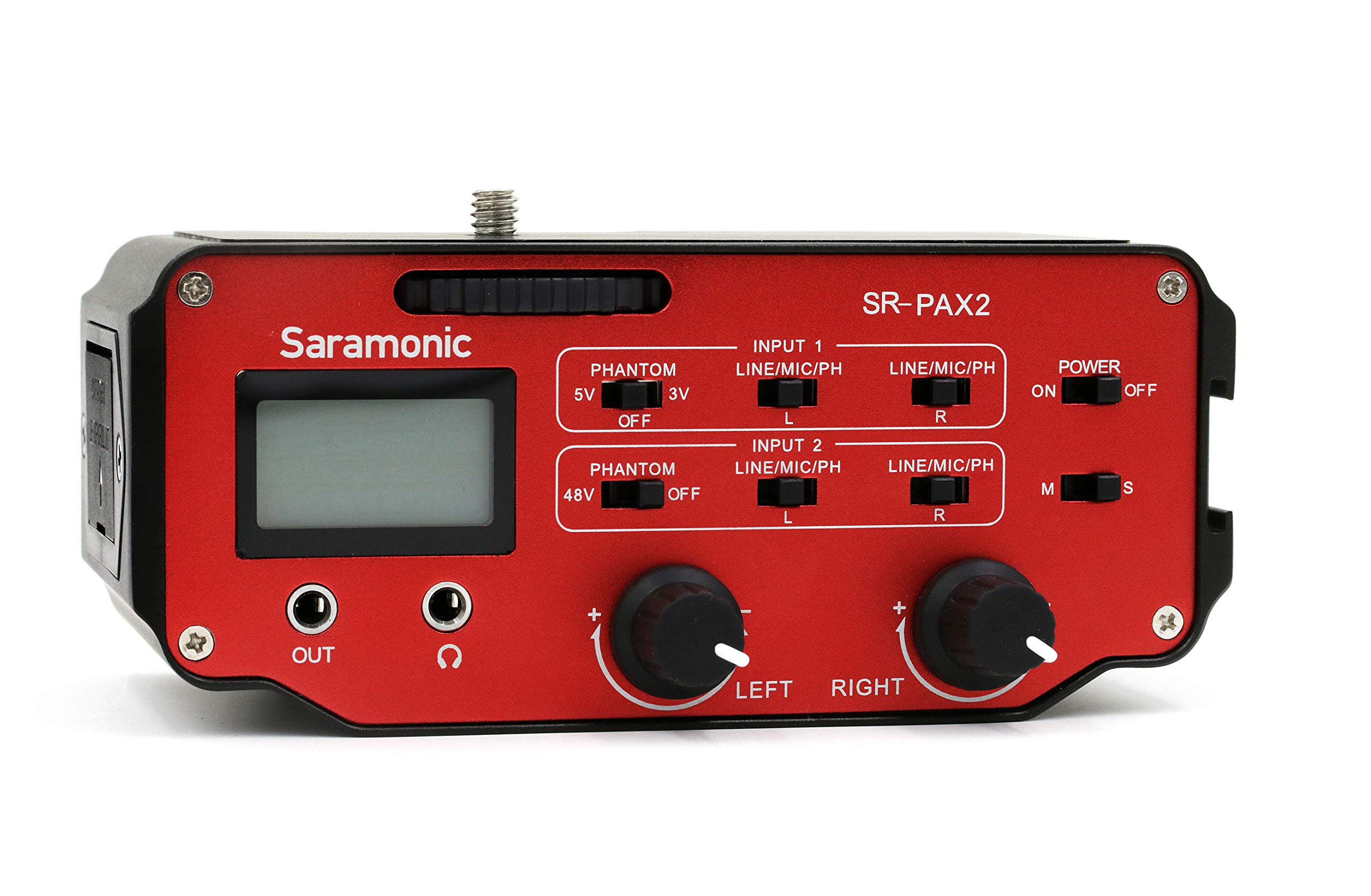 Saramonic SRPAX2 Audio Adaptor for DSLR, CSC and Blackmagic
