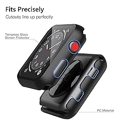 Misxi 2 Pack PC Case with Tempered Glass Screen