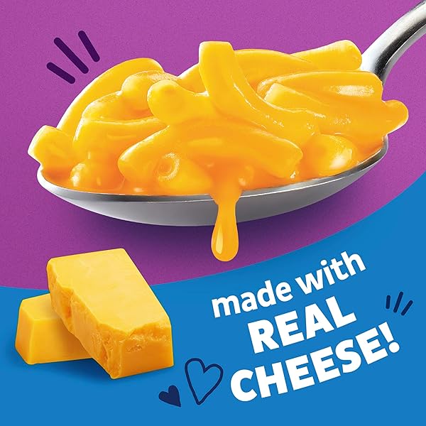 ANNIE’S MACARONI AND CLASSIC CHEDDAR, MADE WITH ORGANIC PASTA AND REAL CHEESE, 4 CT, 24 OZ