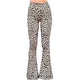 Daisy Del Sol High Waist Comfy Stretch Boho 70s Bell Bottom Fit to Flare Lounge Yoga Pants