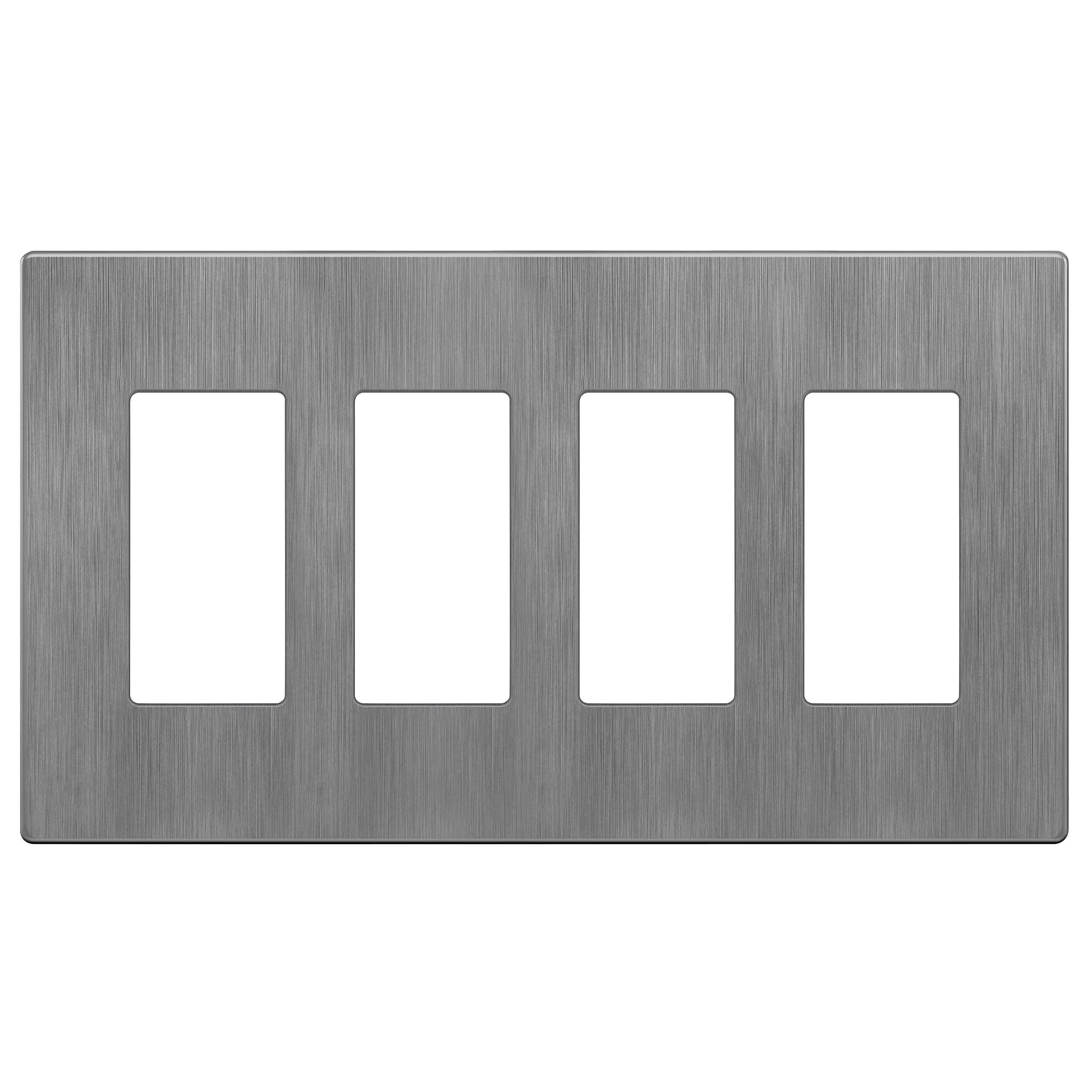 LIDER Brushed Finish Decorator Switch