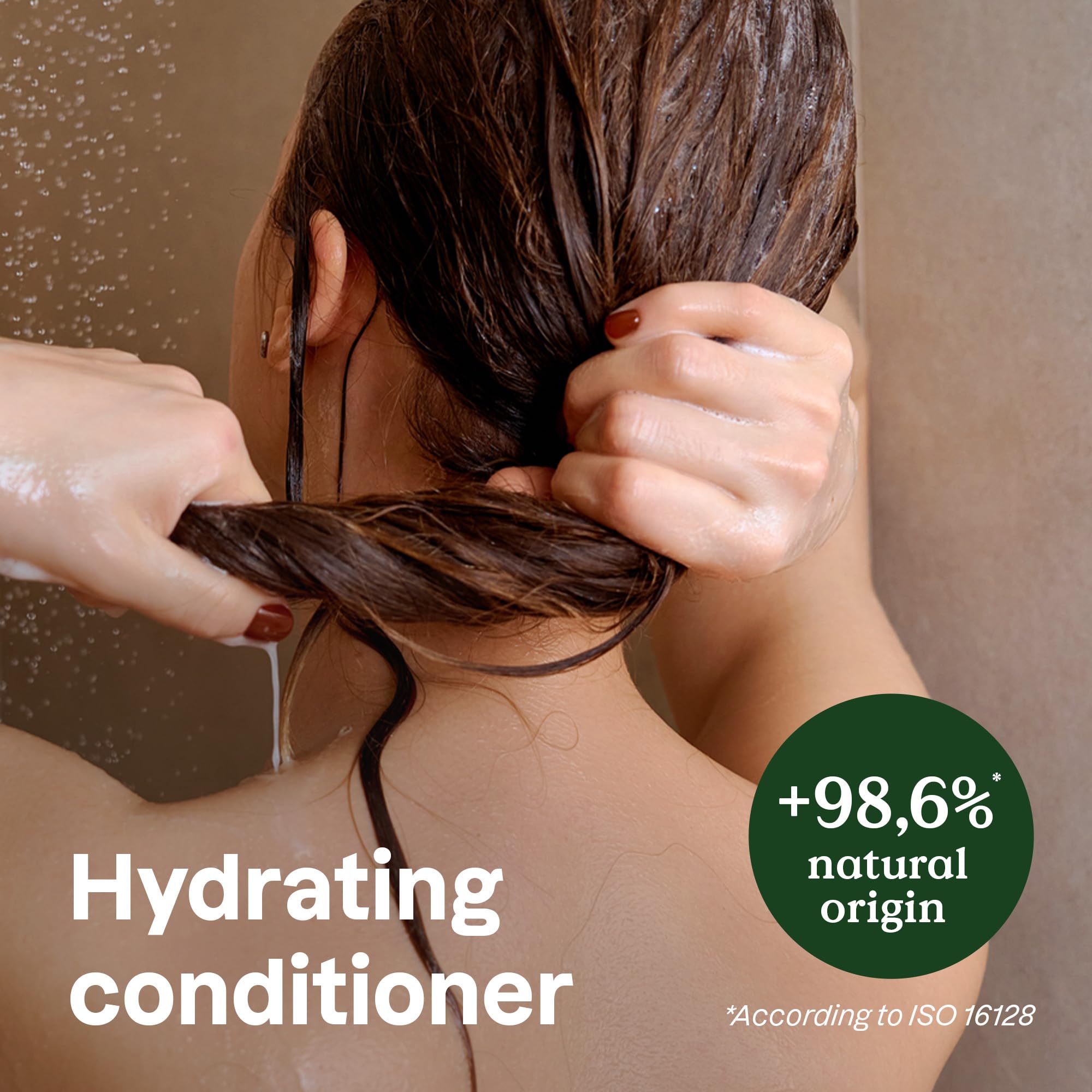 ATTITUDE Hydrating Conditioner, Peppermint & Sweet Orange, with Essential Oils, Vegan & Plant-Based, Aluminum Bottle, For Dry and Damaged Hair, 16 Fl Oz