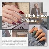 Beetles Autumn Gel Polish Kit Industrial Wave 23 Pcs Brown Gray White Burgundy view 4