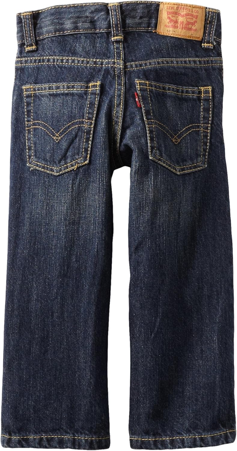 Levi's Boys' 505 Regular Fit Jeans: Clothing