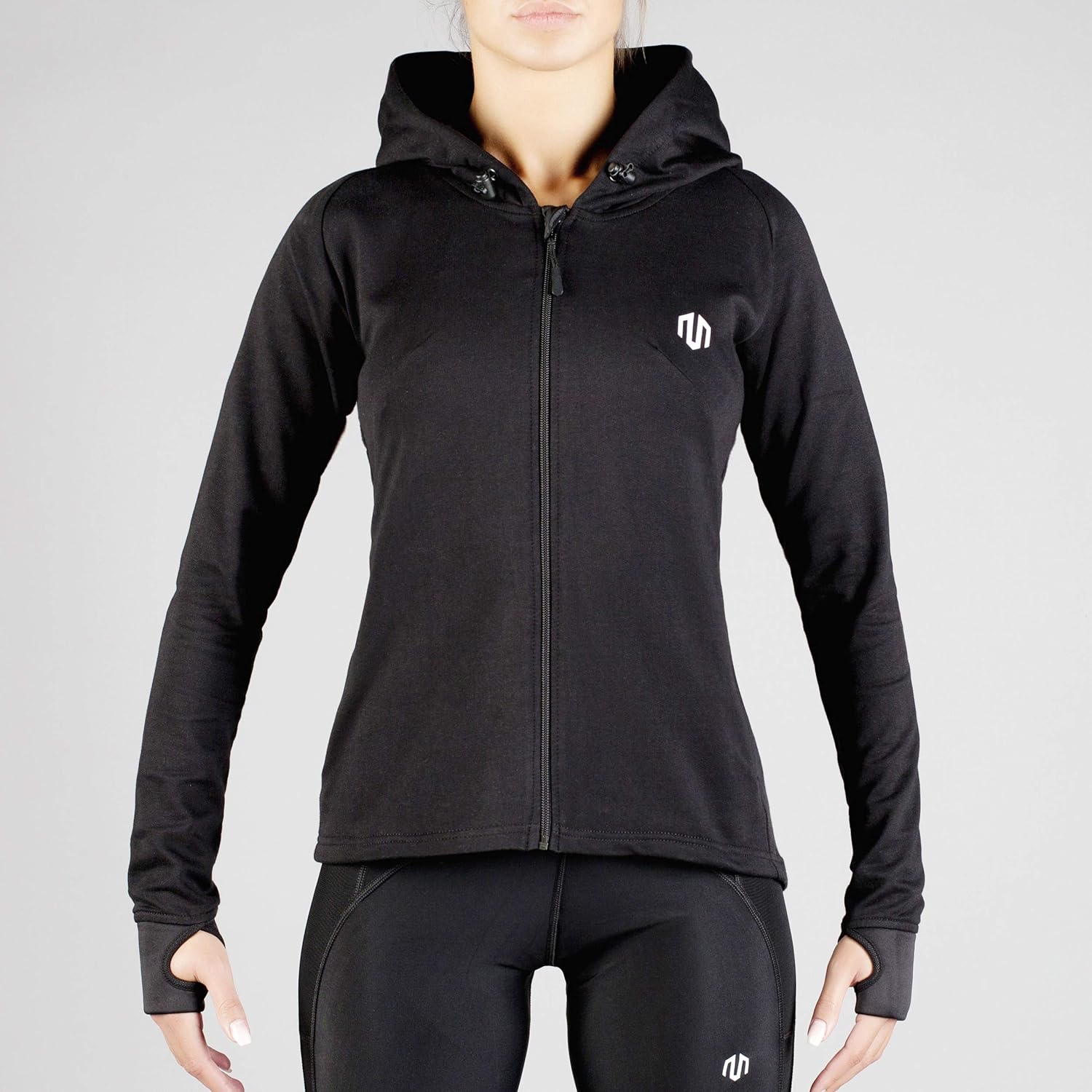 MOROTAI Women's Naka Comfy Performance Full Zip Hoodie Sports Outfit