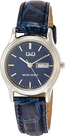Amazon シチズン Q Q 腕時計 アナログ 防水 日付 曜日 革ベルト 05 302 レディース ネイビー レディース腕時計 腕時計 通販