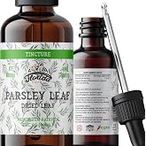 FLORIDA HERBS Parsley Leaf Tincture Alcohol-Free Extract, Organic Parsley (Petroselinum crispum) Dried Leaf - Non-GMO in Cold-Pressed Organic Vegetable Glycerin - 2 Oz