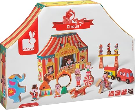 janod circus train set