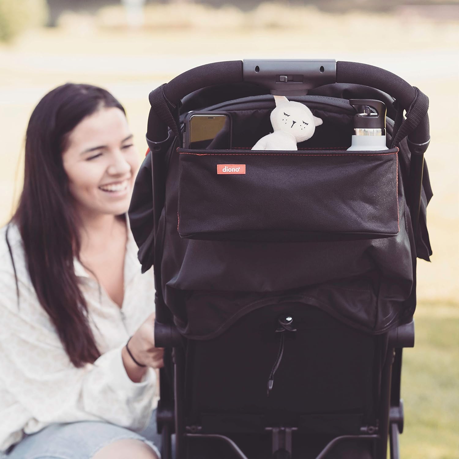 Diono Buggy Buddy, Stroller Organizer, Black : Child Safety Car Seat Accessories : Baby