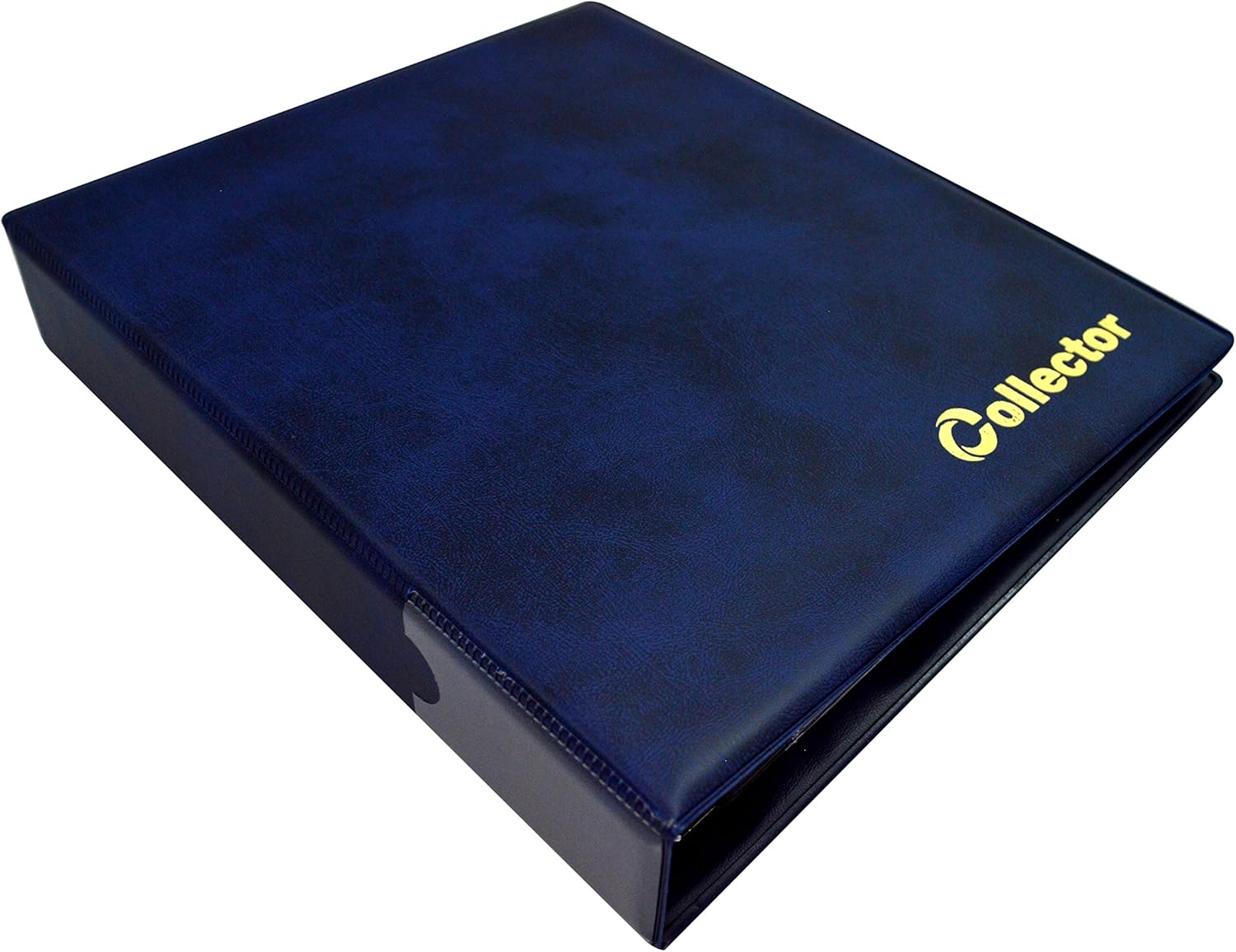 COLLECTOR Coin Album for 221 mix sizes coins from small till large coin - with 10 pages and 10 red dividers + index - OXFORD BLUE