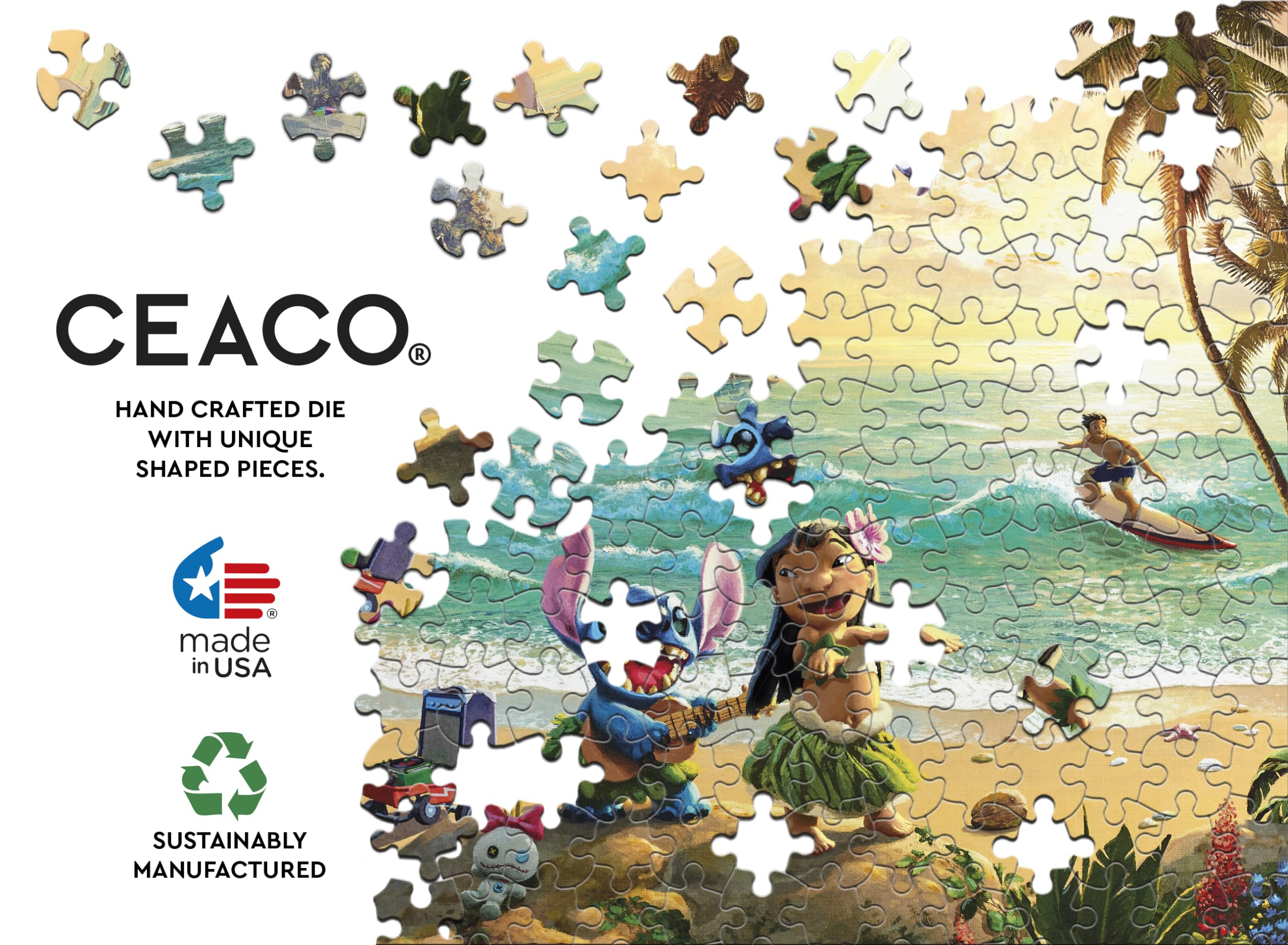 Mua Ceaco Thomas Kinkade - Disney - Lilo and Stitch - 1000 Piece Jigsaw ...
