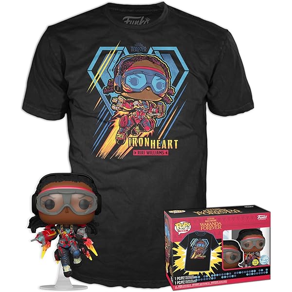 Funko Pop! Tees 49525 Original Marvel Black Light Spiderman