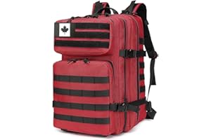 ATBP Military Tactical Molle Rucksack Backpack Large Travel Backpack Hiking Daypack Camping Hunting Backpack 40L