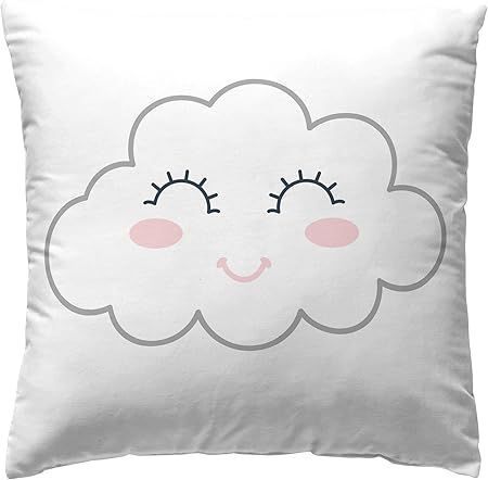 Martina Home Felicidad Funda Cojín Decorativa, Tela, 50 x 50 cm: Amazon.es: Hogar
