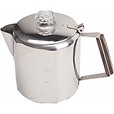 キャプテンスタッグ コーヒー ポット 18-8ステンレス製パーコレーター 6カップM-1224