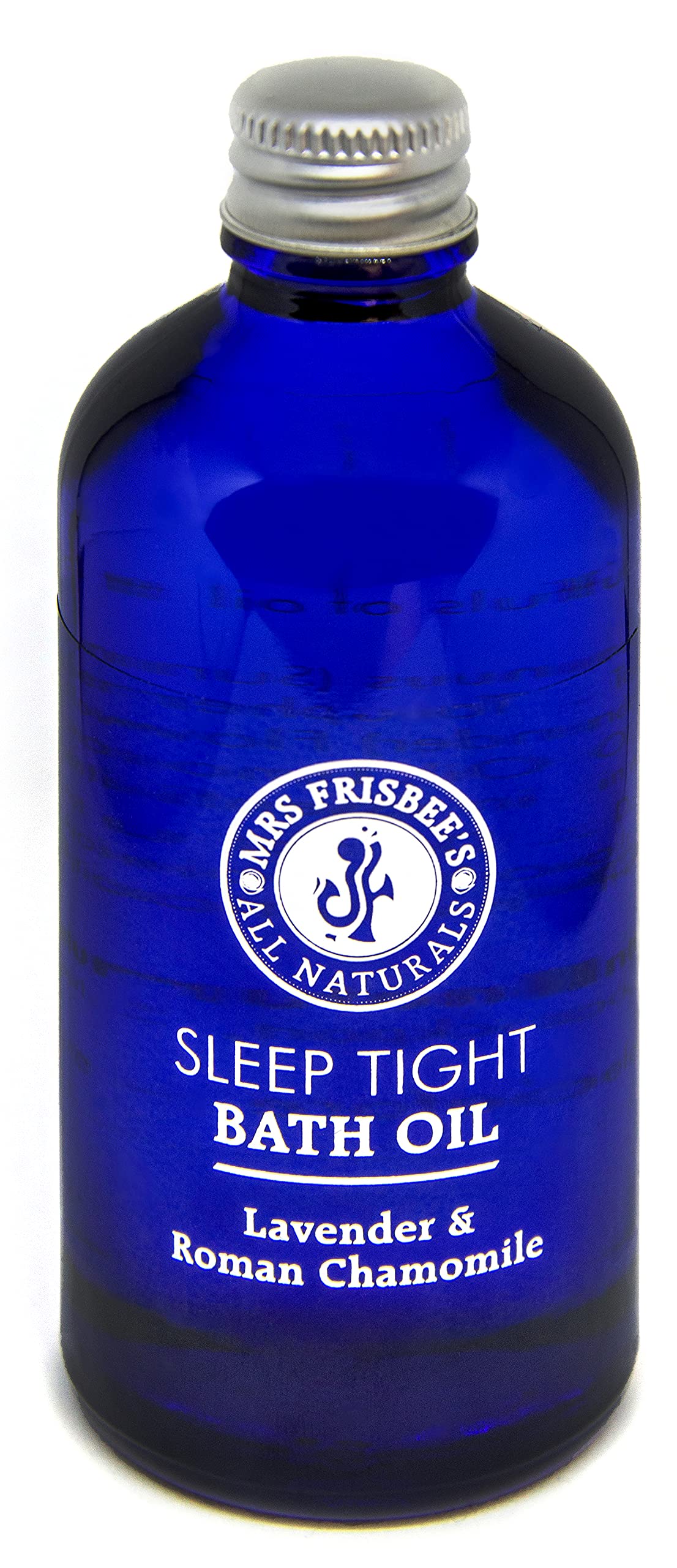 Sleep Tight Aromatherapy Bath Oil with Lavender and Roman Chamomile Pure Essential Oils, Jojoba Seed Oil, Sunflower Seed Oil and Natural Vitamin E/Handmade/Natural/Vegan/Cruelty Free