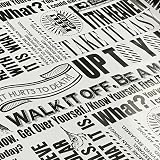 Teemall 17x118 Inch Self-Adhesive Vintage Newspaper Contact Paper - Removable PVC Shelf Liner For Drawers, Cabinets, Furniture - View #11