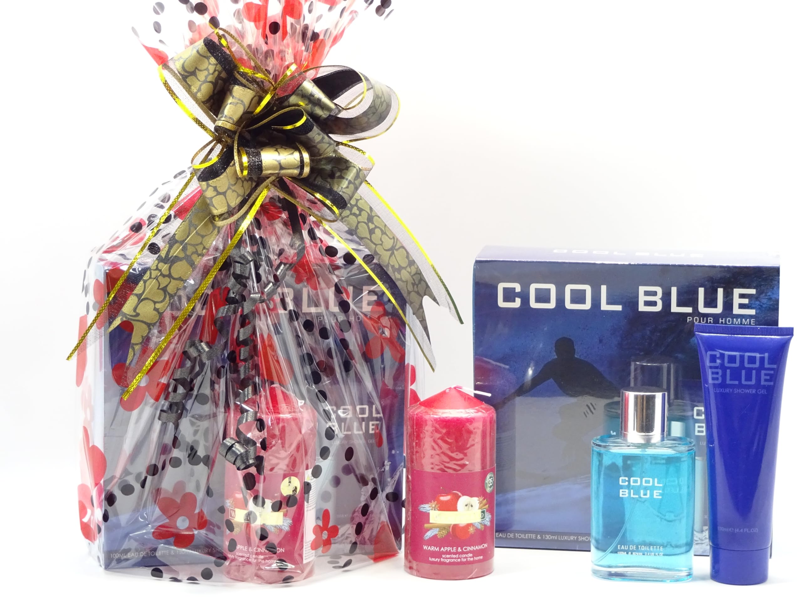 Men's Perfume & Manicure Set Gift Hamper ~ Gift Wrapped