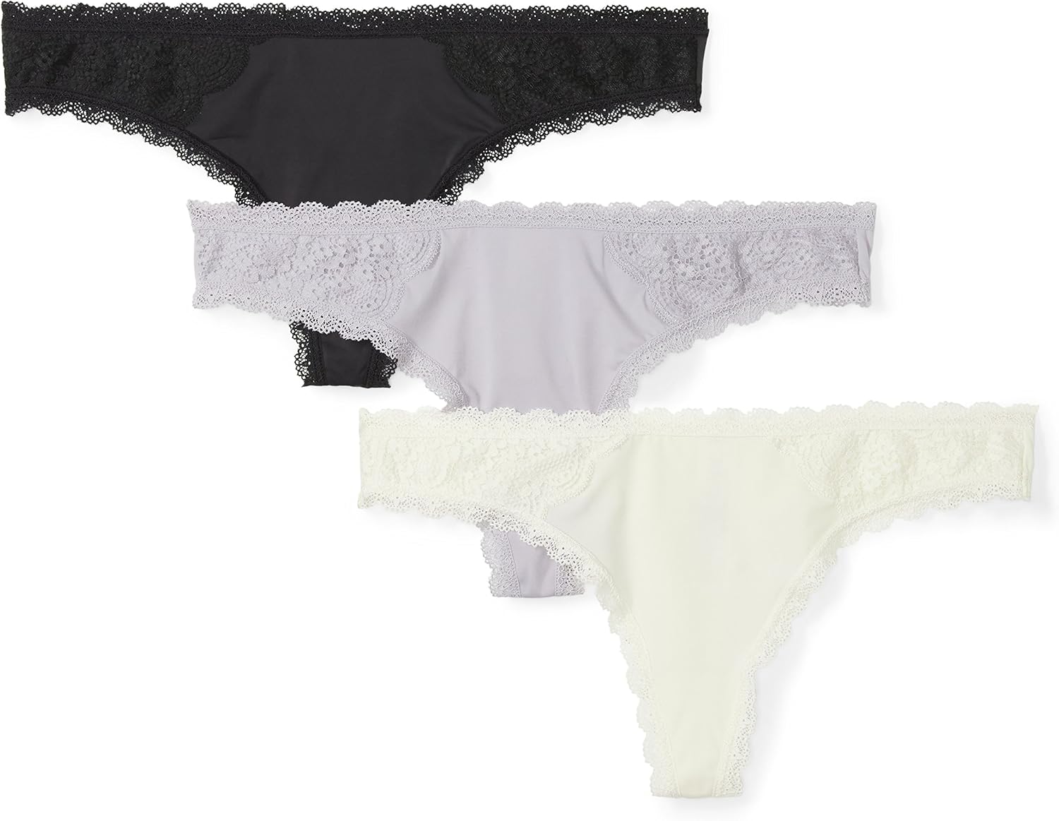 GStrings, Thongs & Tangas 3 Pack Underwear Mae womens Supersoft