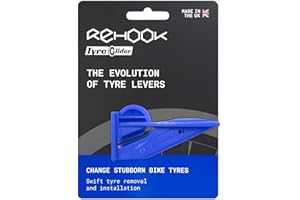 Rehook Tyre Glider | New Bicycle Tire Lever | Suitable for All Bike Tires | Professional, Portable & Patented Tool to Fit and Remove Road, Gravel, Mountain Bikes Tyre, Tube, Tubeless Puncture Repair