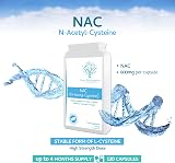 Swiss BioEnergetics N-Acetyl Cysteine 600mg 120 Capsules Vegan view 3