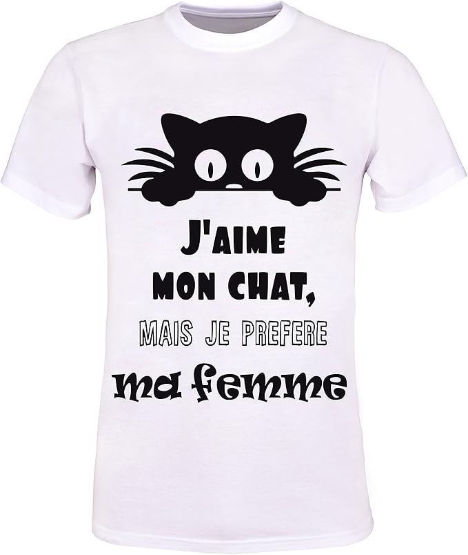 T Shirt Humour J Aime Mon Chat Mais Je Prefere Ma Femme Homme Cadeau Amazon Fr Vetements Et Accessoires T Shirt Humour J Aime Mon Chat Mais Je Prefere Ma Femme Homme Cadeau Amazon Fr Vetements Et Accessoires
