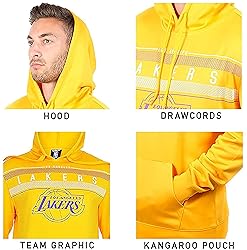 Ultra Game NBA Men's Fleece Midtown Pullover
