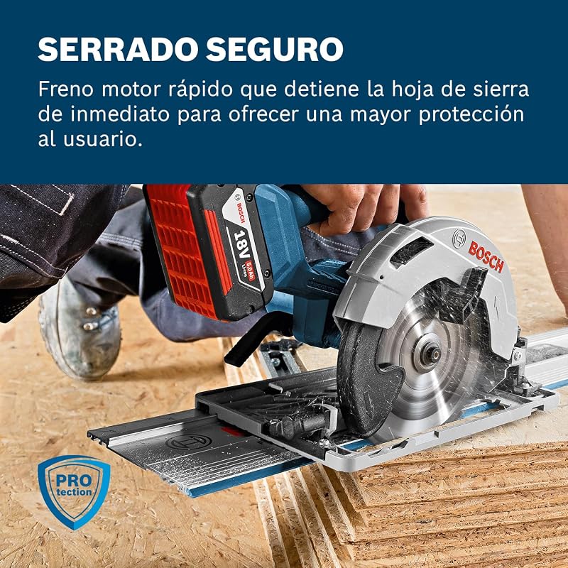 Bosch PRO Sierra circular a batería GKS 18V-57 G