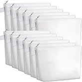 Weewooday 12 Pieces Blank Canvas Makeup Bags with Bottom Handle Bulk Sublimation Zipper Pouch Canvas Cosmetic Bags for International Women's Day Women Student DIY Craft Travel Toiletry Pencil(White)