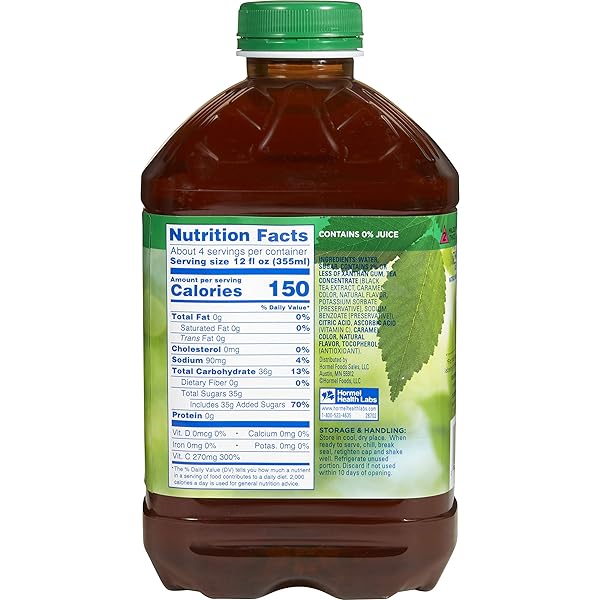 THICK & EASY CLEAR THICKENED ICED TEA, NECTAR CONSISTENCY, 46 OUNCE