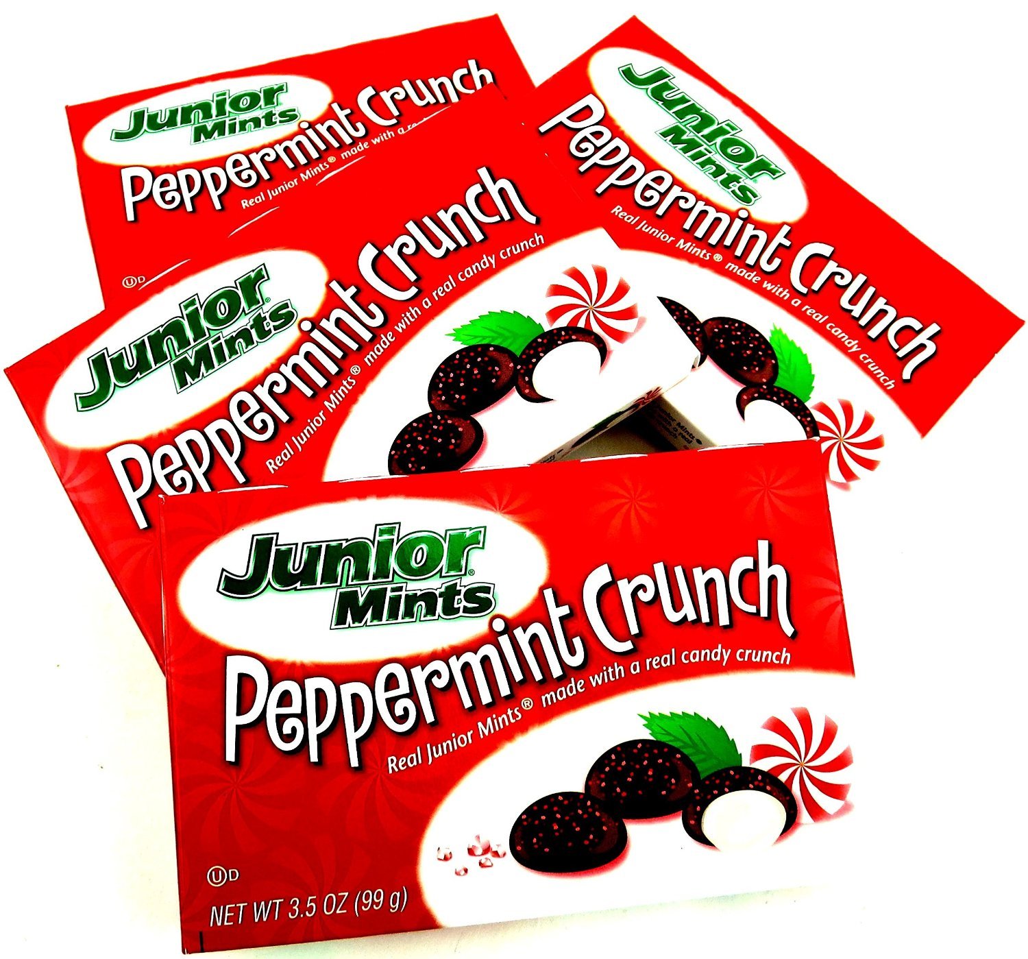 Junior Mints Deluxe Dark Chocolate 22 per box Grocery