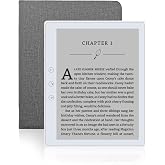 Veidoo 5.8 inch Ebook Reader, HD Touch Screen Carta E-Ink Technology, 32GB ROM(TF Card Expansion to 64G), WiFi, Long Endurance, Android E-Reader with Cover(White)