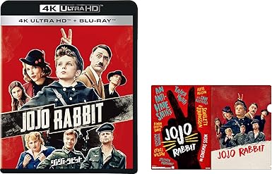 Amazon Amazon Co Jp限定 ジョジョ ラビット 4k Uhd オリジナルクリアファイル付き 4k Ultra Hd ブルーレイ Blu Ray 映画
