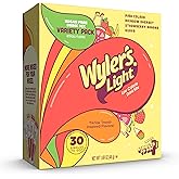 Wyler’s Light Island Flavors Variety Pack, Singles To Go Sugar Free Drink Mix, Low Calorie Water Enhancer, 30 Sticks, Piña Co